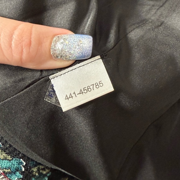 LOFT Women’s Black‎ Fringe Embroidered Floral Jacket Size 6 - Picture 4 of 7